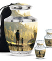 Father & Son Fishing Memorial Urn - Funeral Urns For Human Ashes