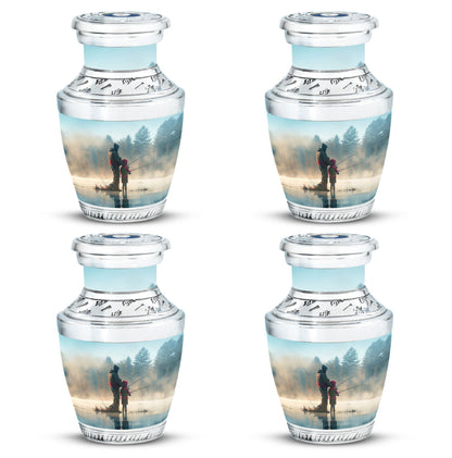 Personalized Fish Cremation Urn for Pet Ashes - 10-inch, 200 cu in - Yatskia