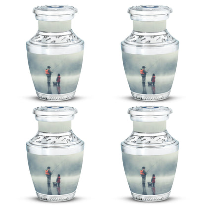 Personalized Fish Cremation Urn for Pet Ashes - 10-inch, 200 cu in - Yatskia