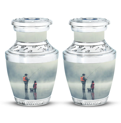 Personalized Fish Cremation Urn for Pet Ashes - 10-inch, 200 cu in - Yatskia