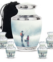Fishing Memorial Urn For Fathers - Fishermen Cremation Urn For Funeral