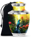 Parrot Cremation Urn – Tropical Bird Urn for Ashes Keepsake