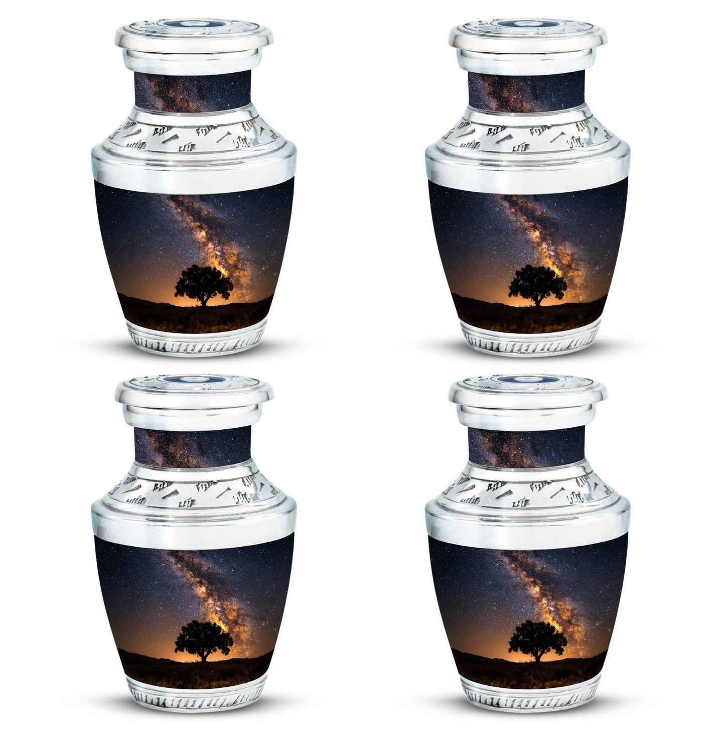 Personalized Tree of Life Keepsake Urn for Human Ashes - 10-inch, 200 cu in - Yatskia