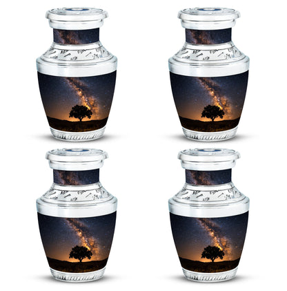 Personalized Tree of Life Keepsake Urn for Human Ashes - 10-inch, 200 cu in - Yatskia
