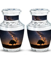 Starry Night Urn Keepsake For Ashes - Tree of life Large Funeral Urn