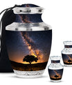 Starry Night Urn Keepsake For Ashes - Tree of life Large Funeral Urn