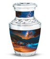 Starry Beach Urns For Ashes For Humans Funeral - Memorial Urn For Dad