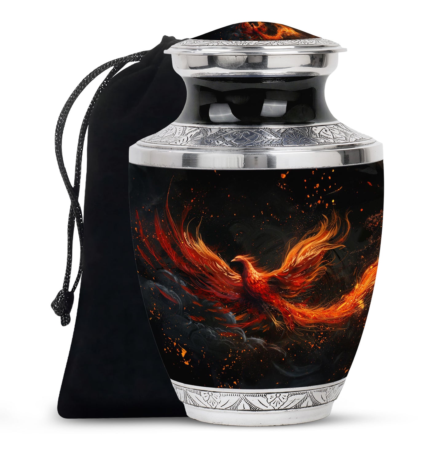 Phoenix Urn For Human Ashes - Phoenix Urn For Adult Male & Female