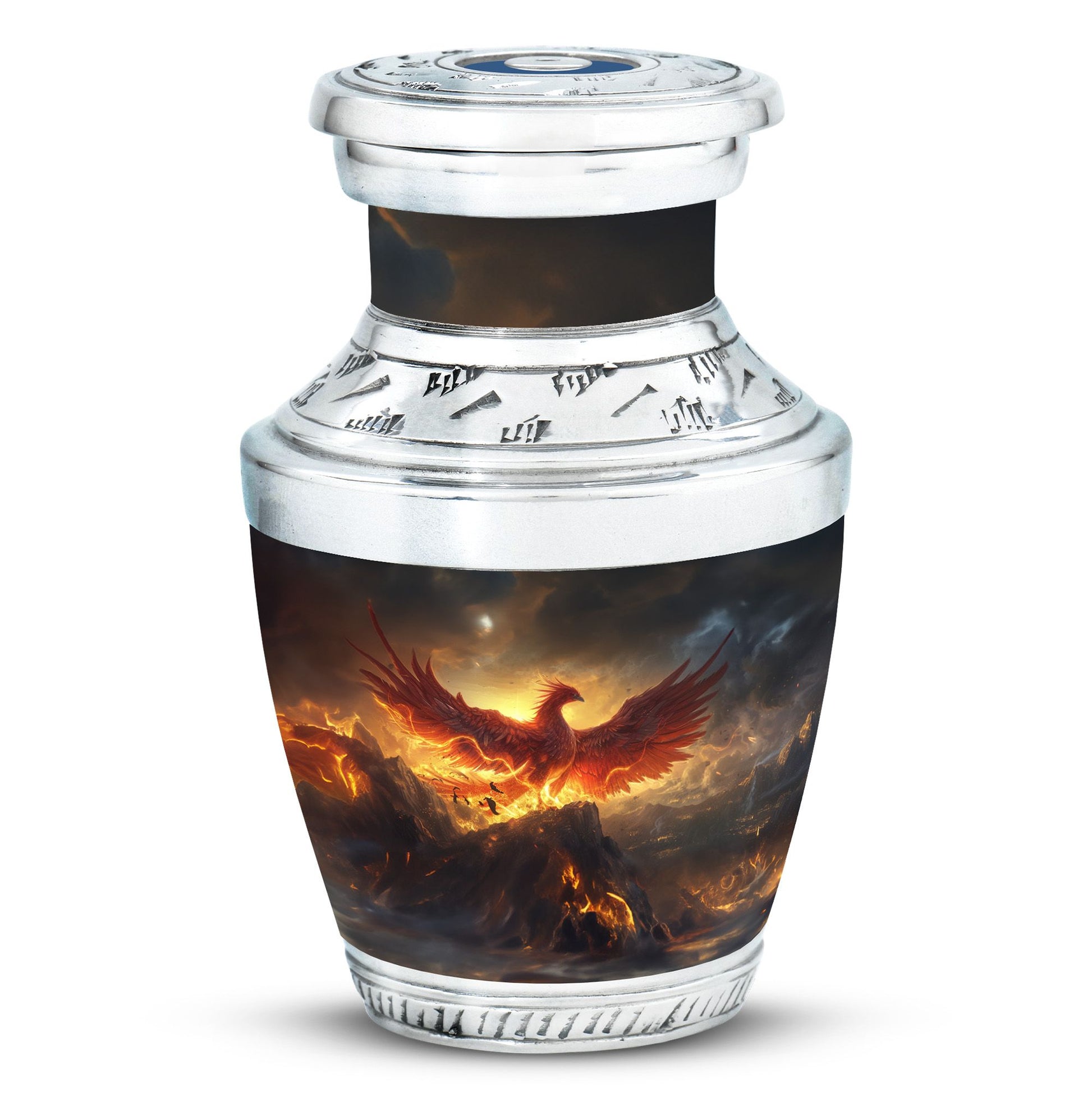 Phoenix Bird Adult Cremation Urn For Ashes - Mystical Bird Urn For Memorial
