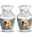 Child & Mother Memorial Urn For Human Ashes - Funeral Urn For Parents