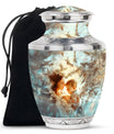 Child & Mother Memorial Urn For Human Ashes - Funeral Urn For Parents