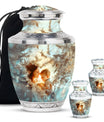 Child & Mother Memorial Urn For Human Ashes - Funeral Urn For Parents