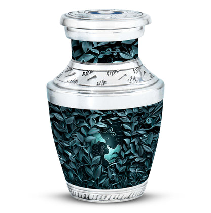 Personalized Mother Keepsake Urn for Mom - 10-inch, 200 cu in - Yatskia