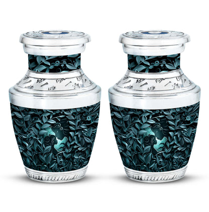 Personalized Mother Keepsake Urn for Mom - 10-inch, 200 cu in - Yatskia