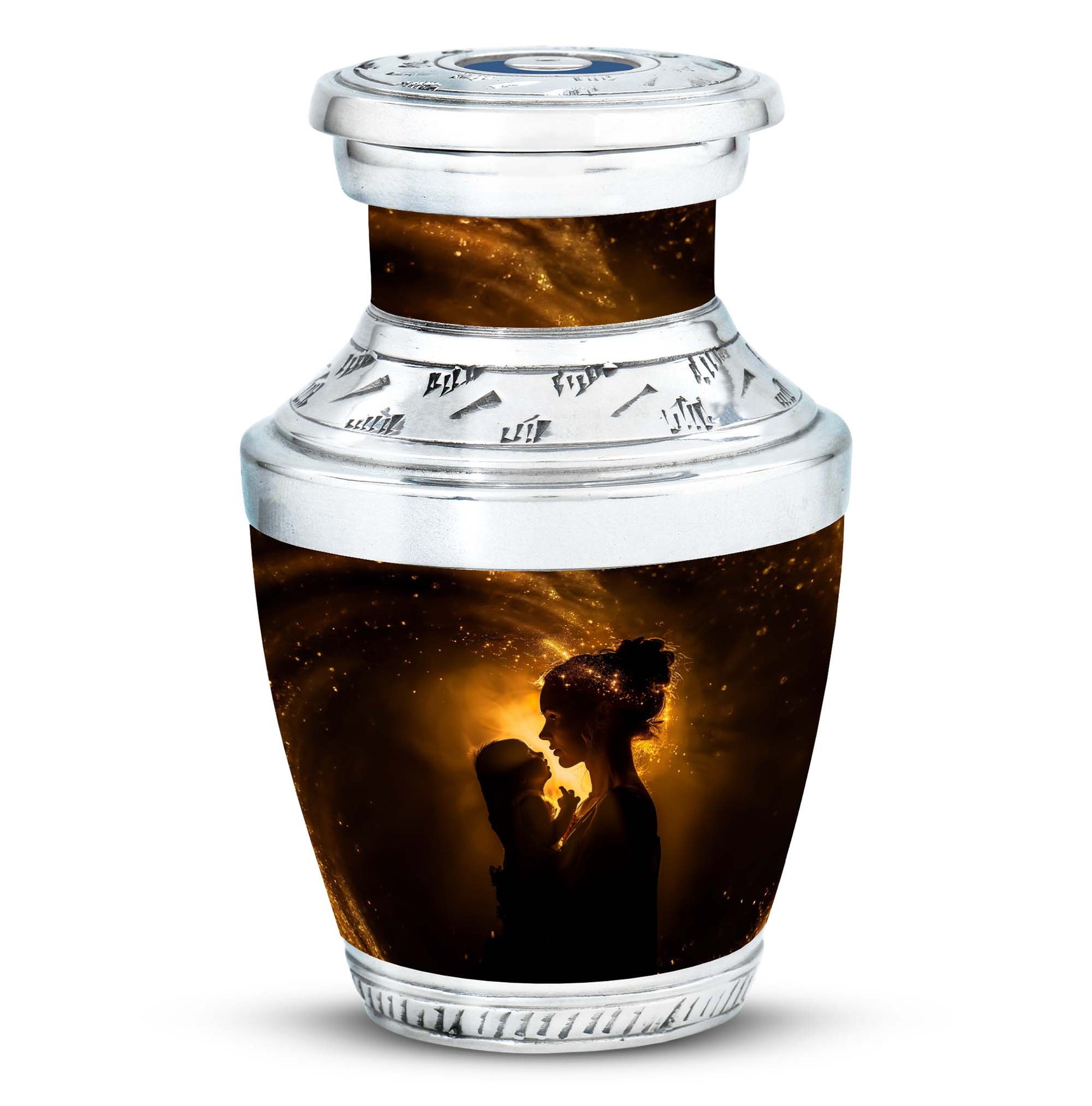 Mother And Child Memorial Urns For Ashes - Cremation Urn For Mother