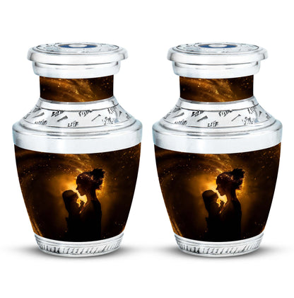 Personalized Mother Cremation Urn for Mother - 10-inch, 200 cu in - Yatskia