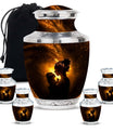 Mother And Child Memorial Urns For Ashes - Cremation Urn For Mother