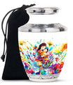 Mother Love Urn for Human Ashes – Colorful Mother's Art Memorial Urn