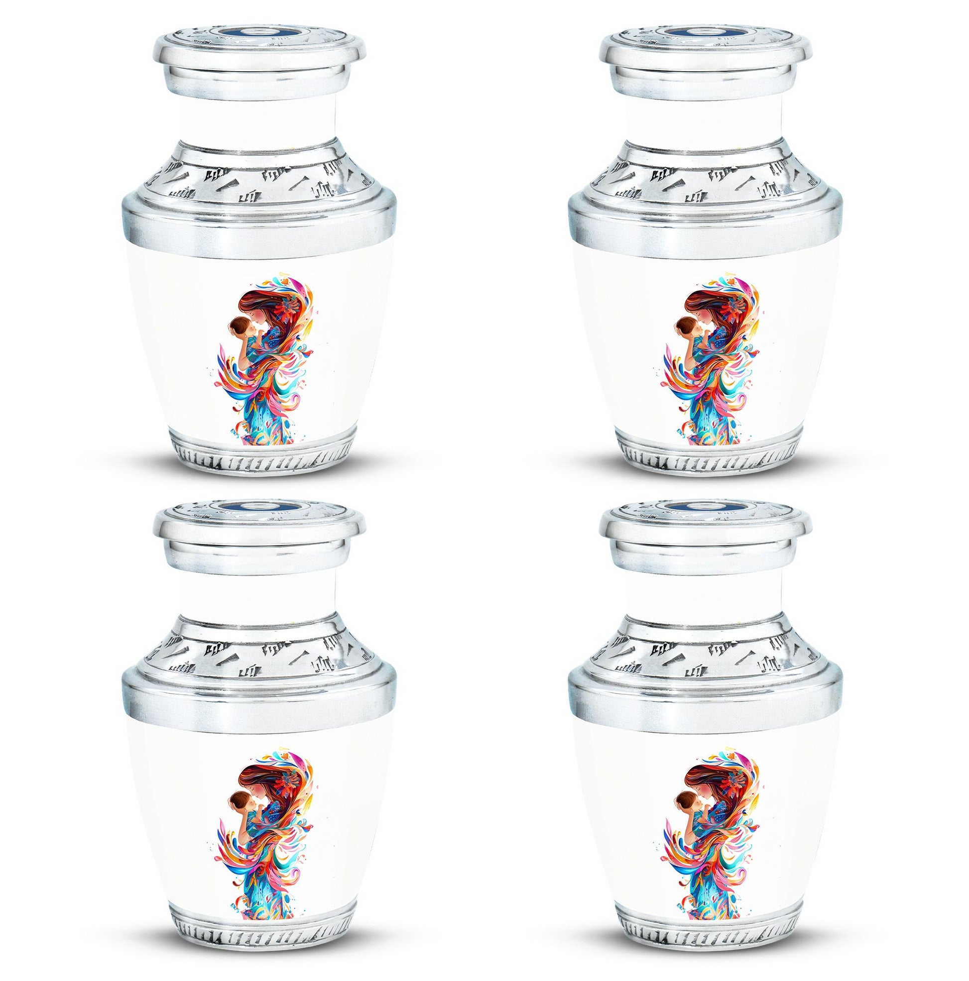 Mother's Love Artwork Urn - Mother Artistic Memorial Urn For Women