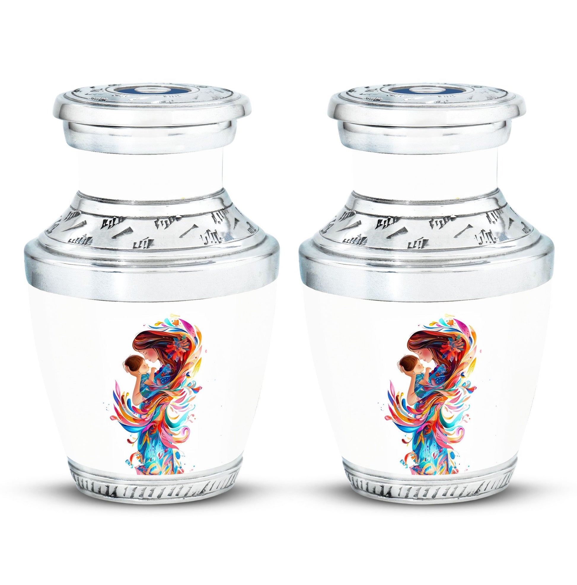 Mother's Love Artwork Urn - Mother Artistic Memorial Urn For Women