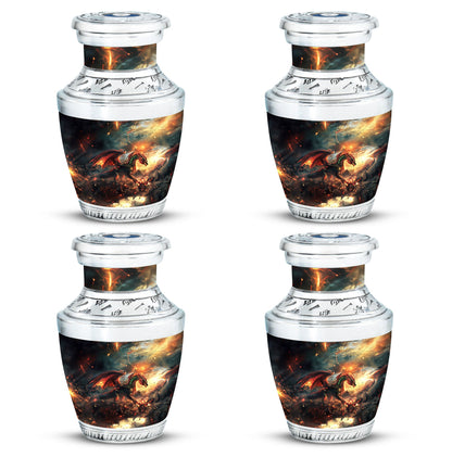 Personalized Beach Cremation Urn for Human Ashes - 10-inch, 200 cu in - Yatskia