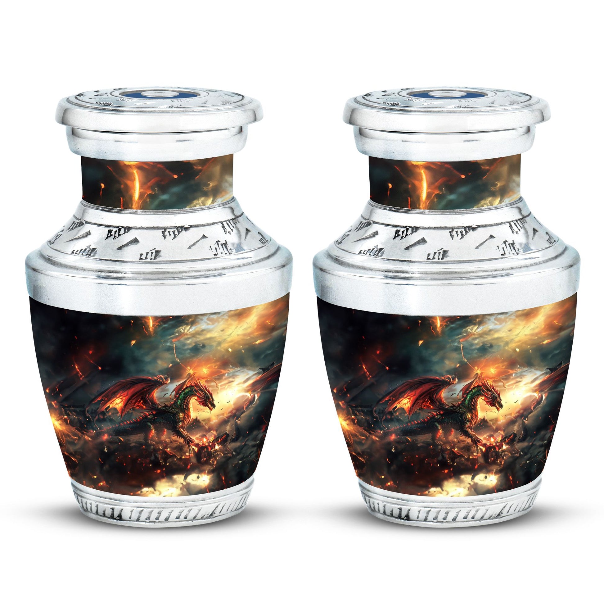 Fierce Dragon Adult Size Cremation Urns - Large Size Dragon Urn