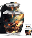 Fierce Dragon Adult Size Cremation Urns - Large Size Dragon Urn