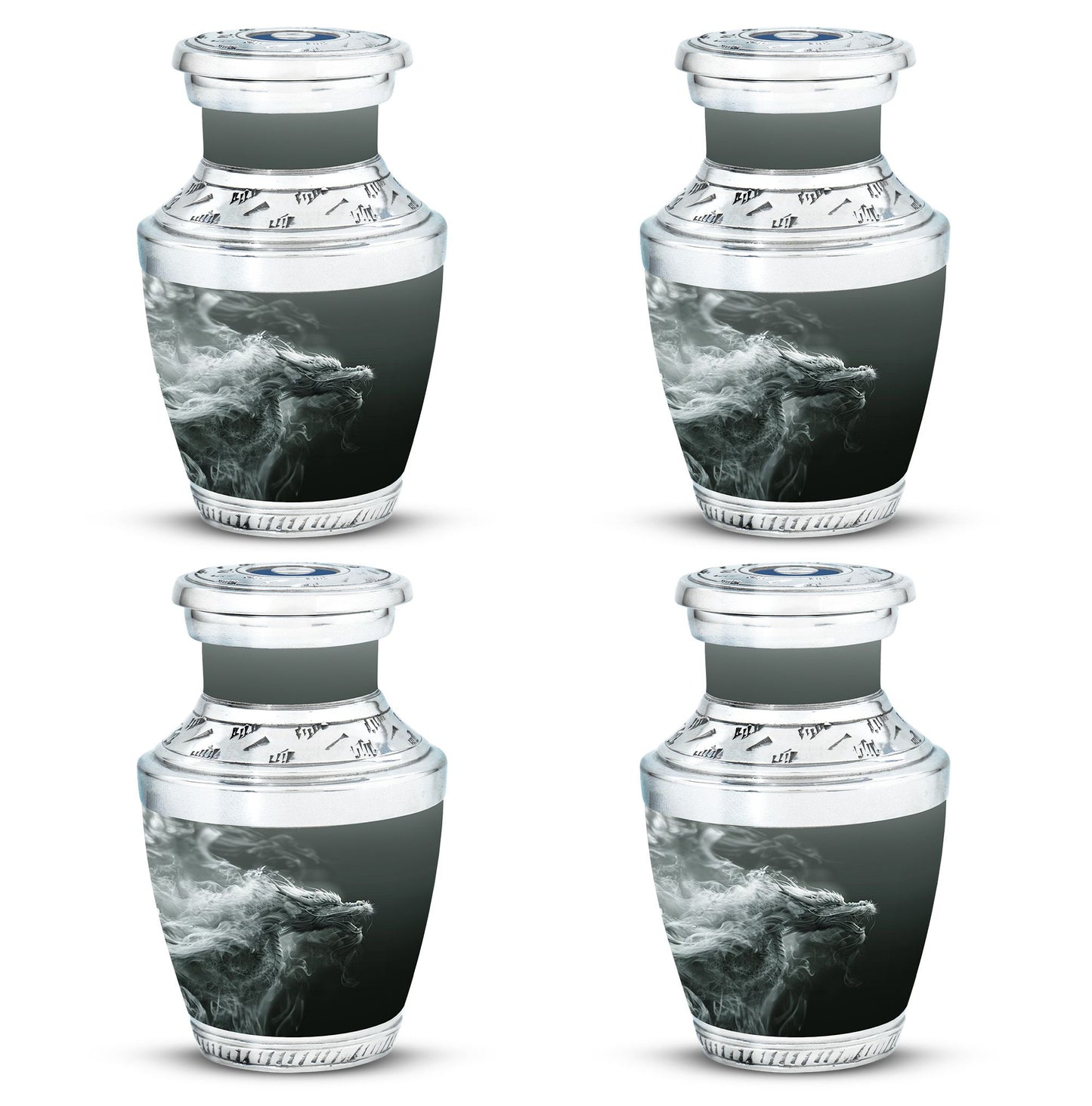Personalized Beach Memorial Urn for Men - 10-inch, 200 cu in - Yatskia
