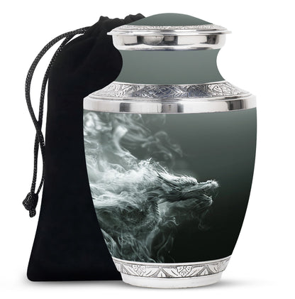 Personalized Beach Memorial Urn for Men - 10-inch, 200 cu in - Yatskia