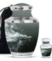 Dragon Memorial Urn For Ashes - Smoky Dragon Ashes Memorial For Men
