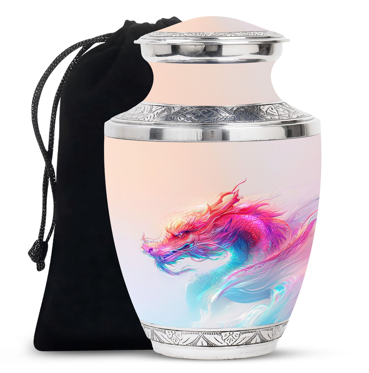 Personalized Beach Keepsake Urn for Human Ashes - 10-inch, 200 cu in - Yatskia