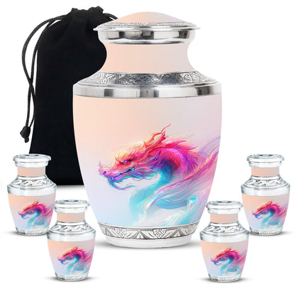 Personalized Beach Keepsake Urn for Human Ashes - 10-inch, 200 cu in - Yatskia