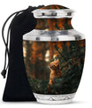 Orange Cat Urn Funeral For Ashes Funeral, Ashes Memorial Urn