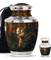 Orange Cat Urn Funeral For Ashes Funeral, Ashes Memorial Urn