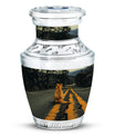 Orange Cat Mini Keepsake Funeral, Ashes Cremation Urn For Ashes