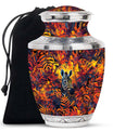 Zebra Small Ashes Keepsake Funeral, Ashes Memorial Urn