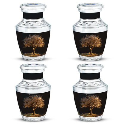 Personalized Tree of Life Keepsake Urn for Human Ashes - 10-inch, 200 cu in - Yatskia