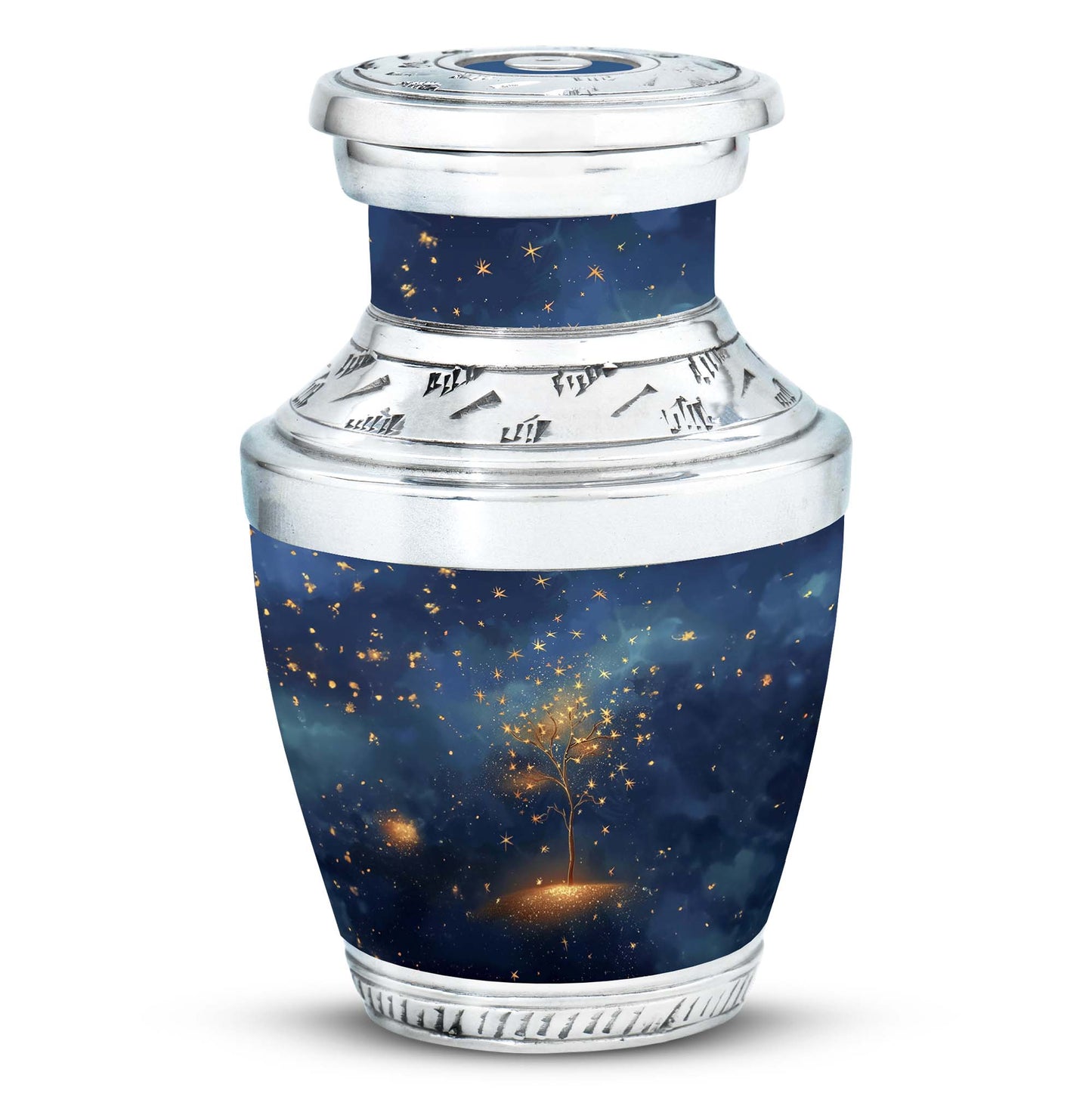 Personalized Tree of Life Memorial Urn for Human Ashes - 10-inch, 200 cu in - Yatskia