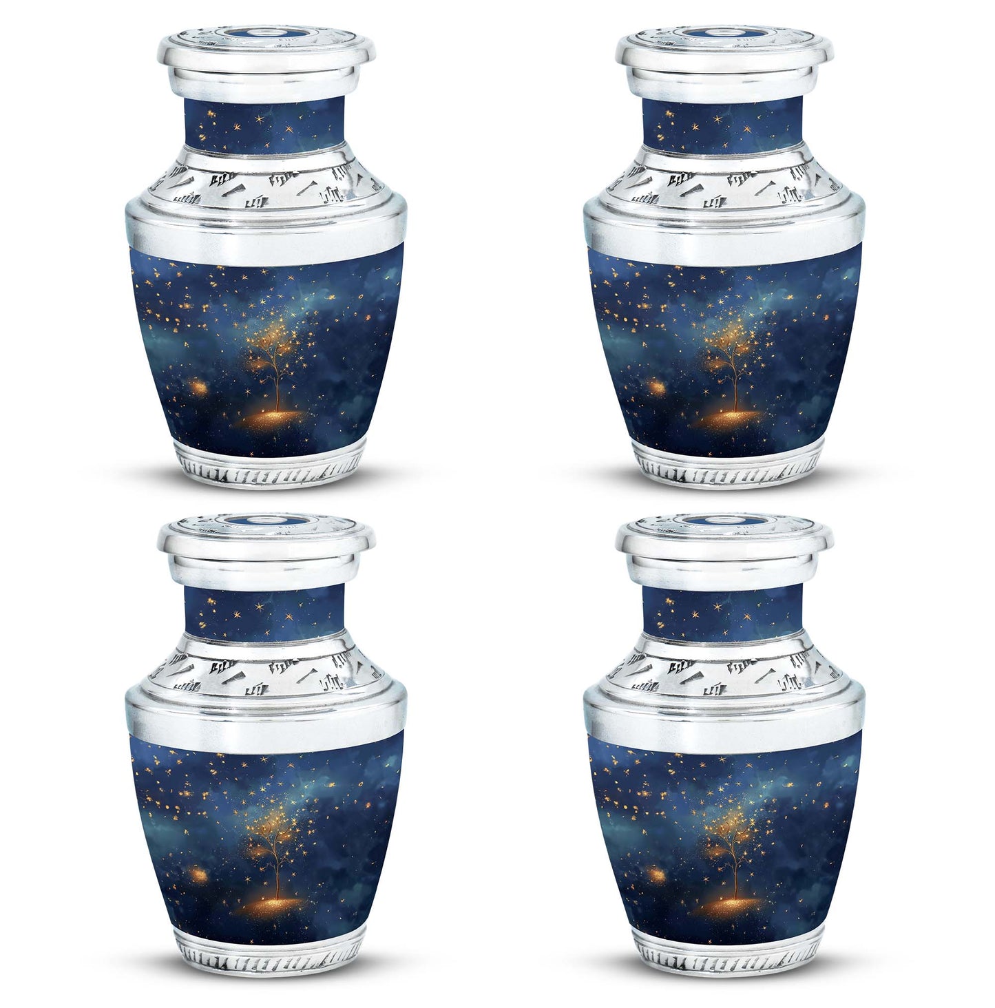 Personalized Tree of Life Memorial Urn for Human Ashes - 10-inch, 200 cu in - Yatskia