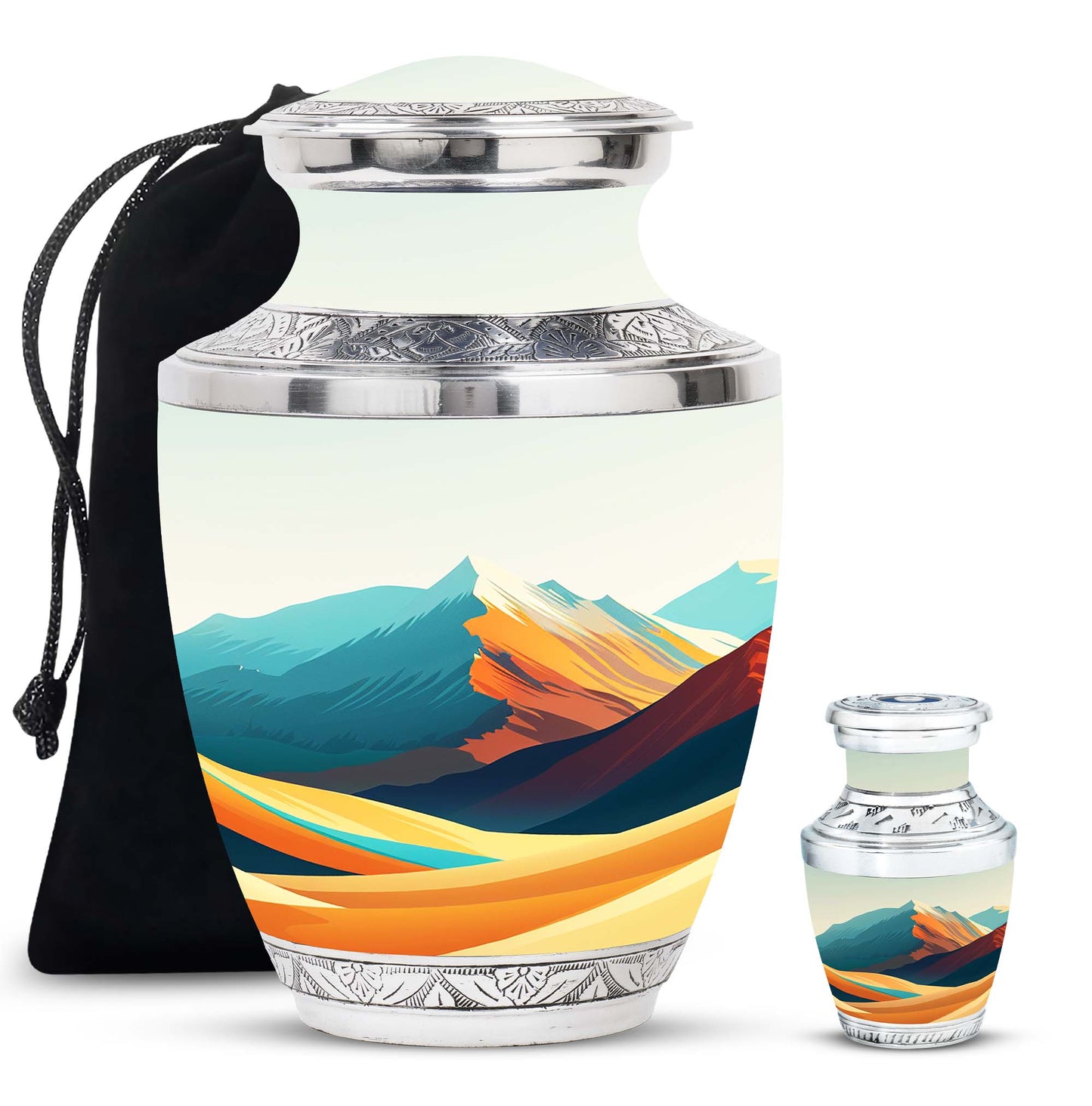 Personalized Fish Keepsake Urn for Pet Ashes - 10-inch, 200 cu in - Yatskia
