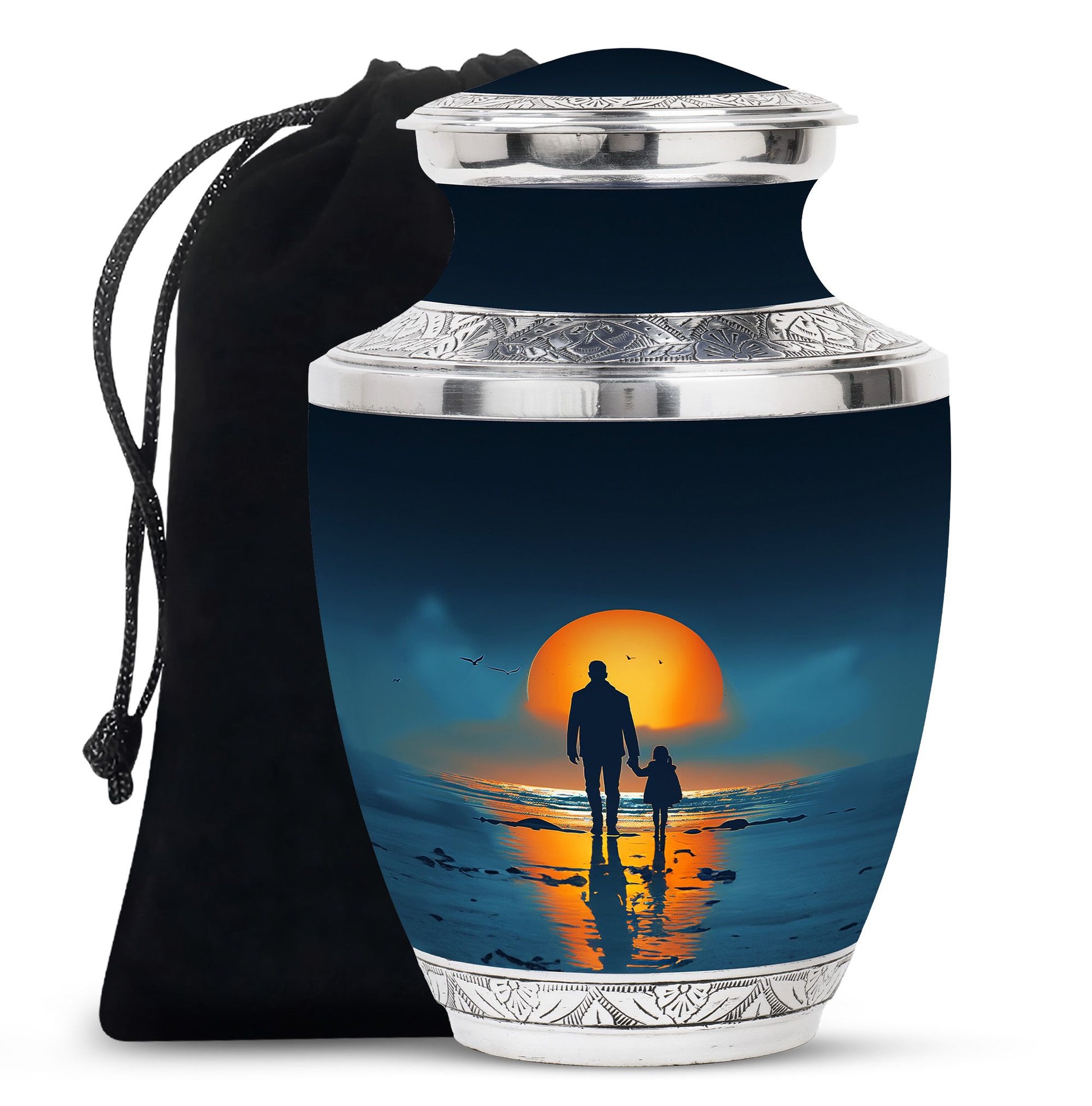 Father Keepsake For Human Ashes Set Of 4 Funeral, Ashes Urn For Ashes