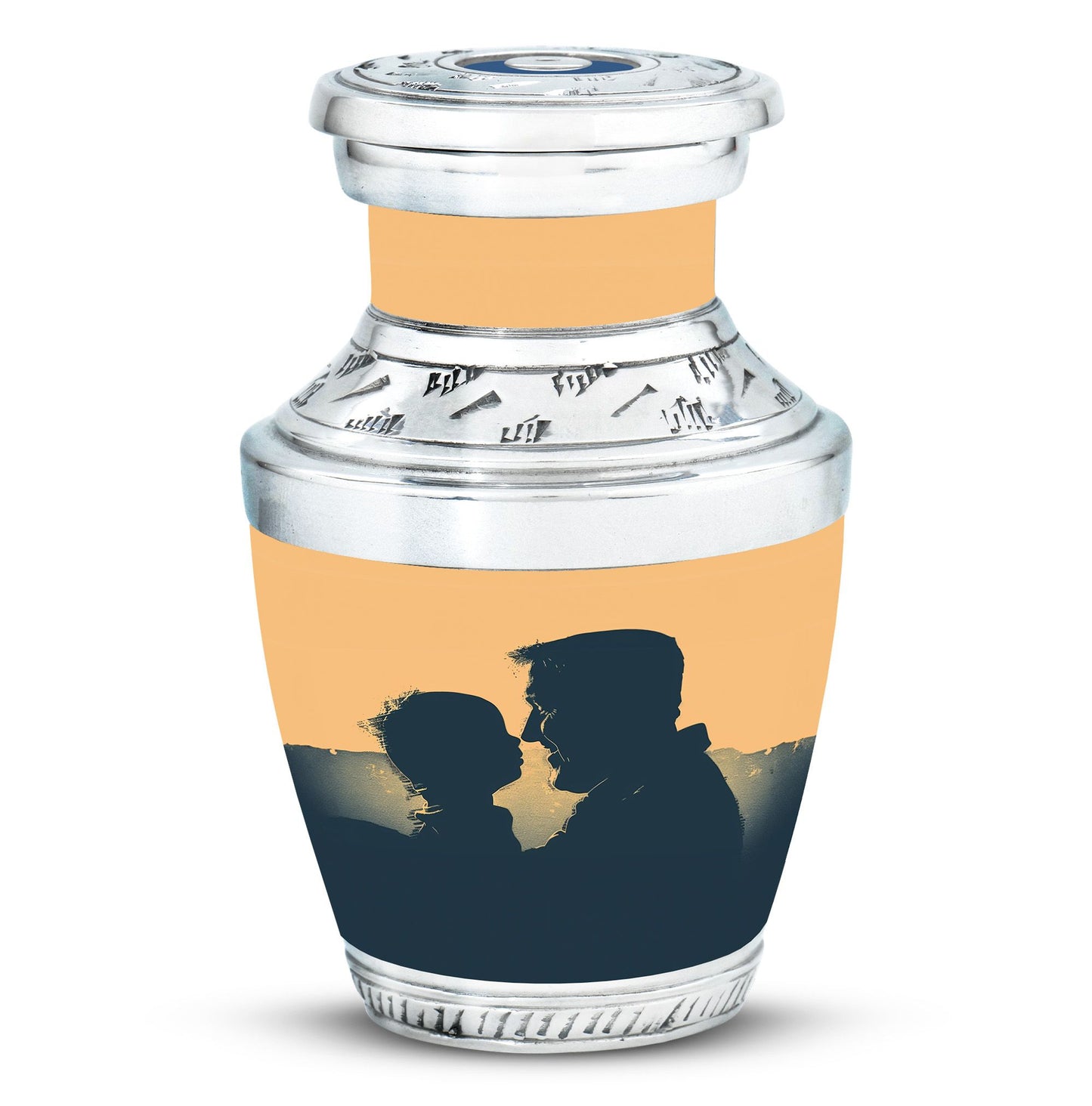 Personalized Father Memorial Urn for Human Ashes - 10-inch, 200 cu in - Yatskia