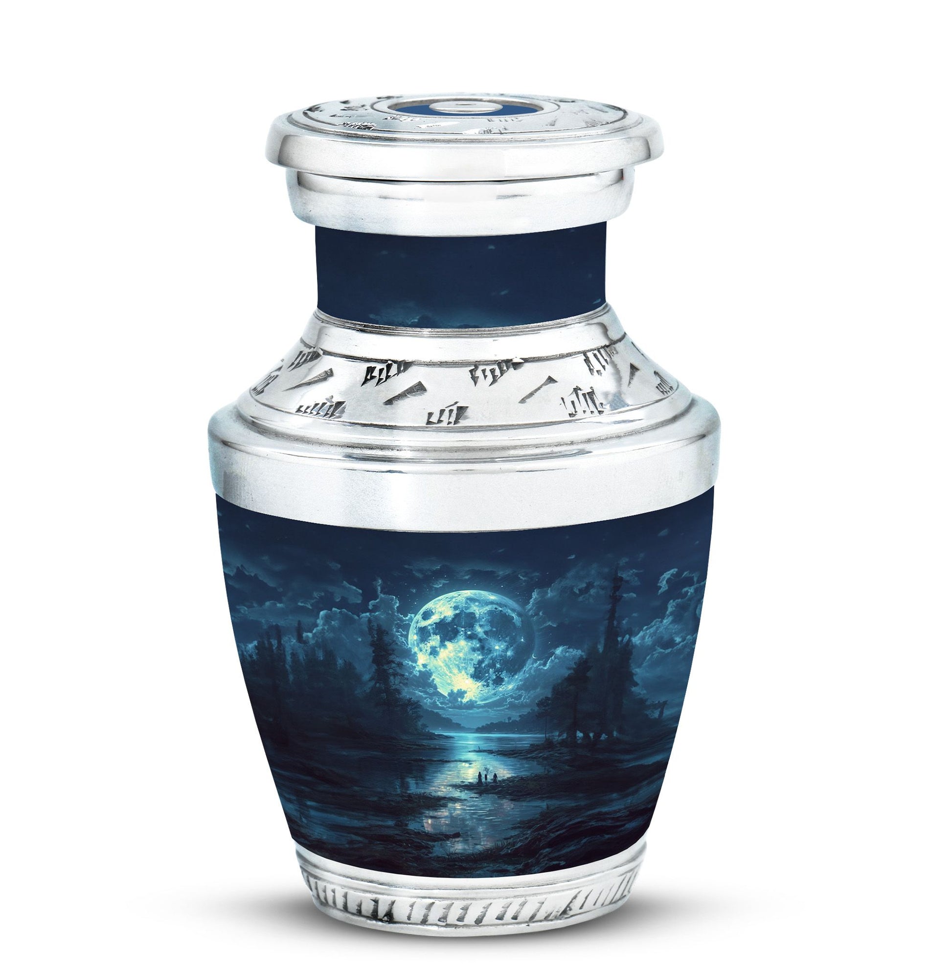 Lunar Small Urn Funeral, Ashes Cremation Urn