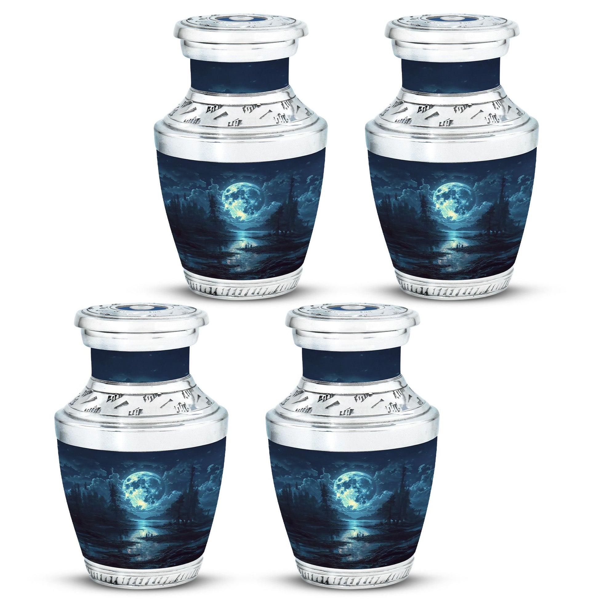 Lunar Small Urn Funeral, Ashes Cremation Urn