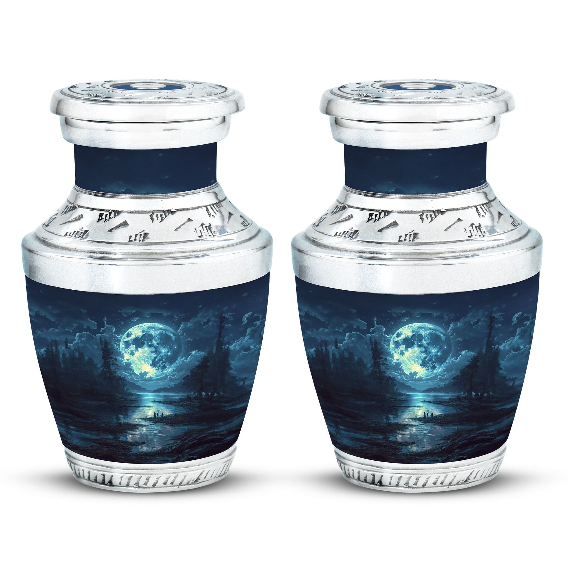 Lunar Small Urn Funeral, Ashes Cremation Urn