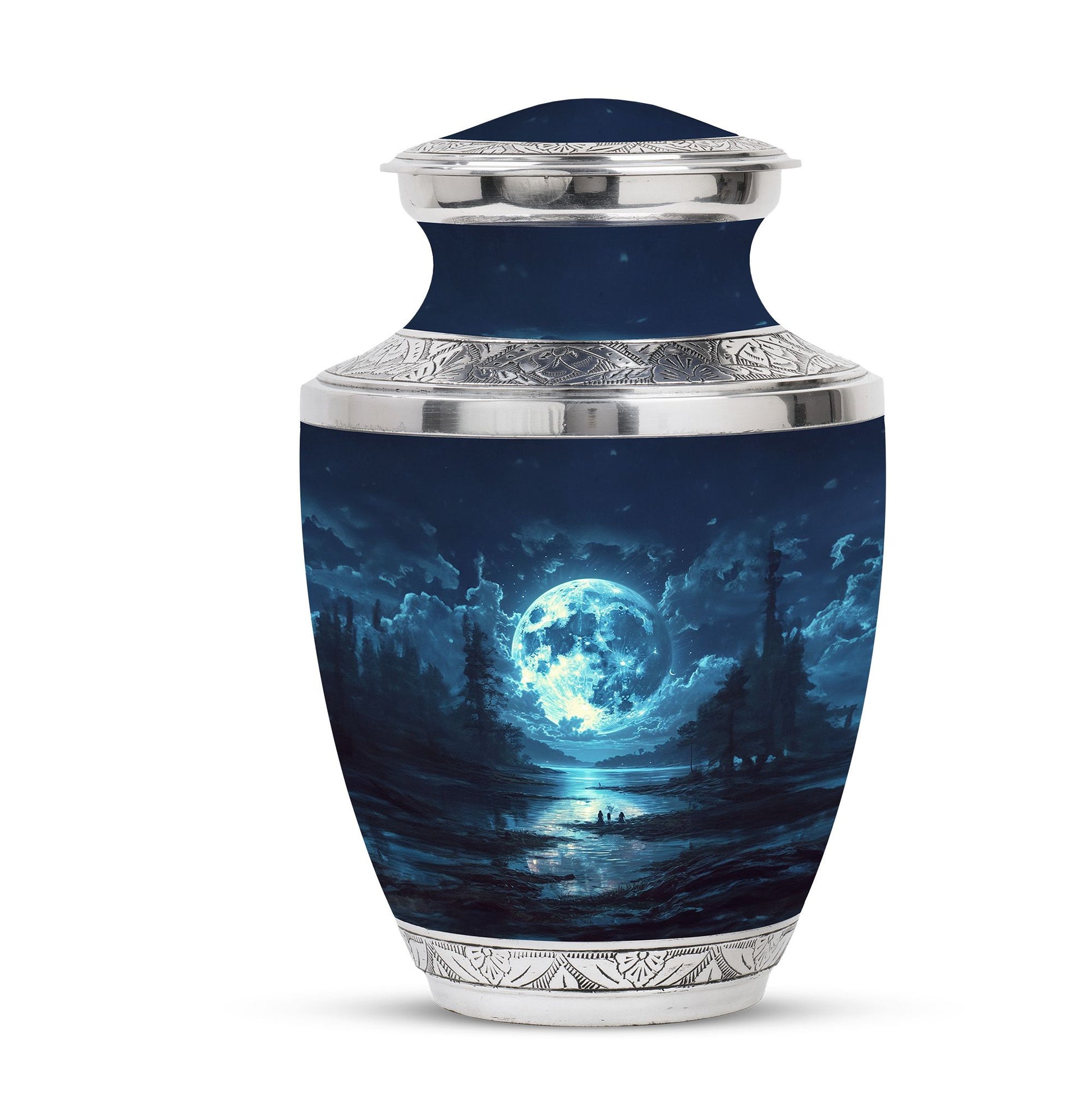 Lunar Small Urn Funeral, Ashes Cremation Urn