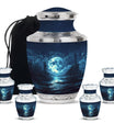 Lunar Small Urn Funeral, Ashes Cremation Urn
