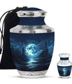 Lunar Small Urn Funeral, Ashes Cremation Urn