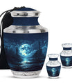 Lunar Small Urn Funeral, Ashes Cremation Urn