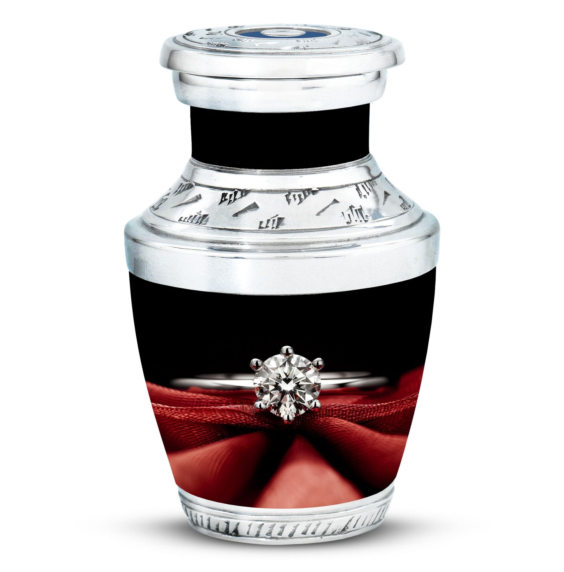 Ring Urn For Human Ashes Funeral, Ashes Memorial Urn